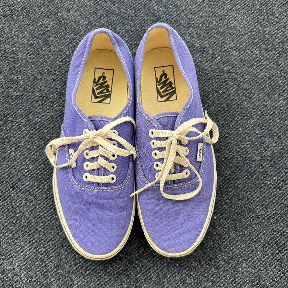 Vans Shoes - VANS Off The Wall Women's Purple Canvas Sneakers 9